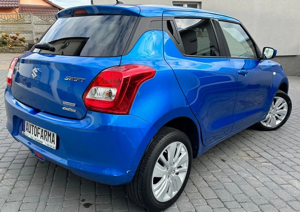 Suzuki Swift cena 49900 przebieg: 54200, rok produkcji 2020 z Bisztynek małe 704